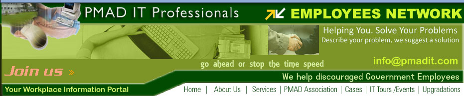 PMAD IT Professionals Homepage